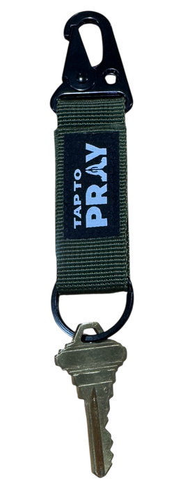 Tap To Pray™ - Tactical Carabiner Keychain