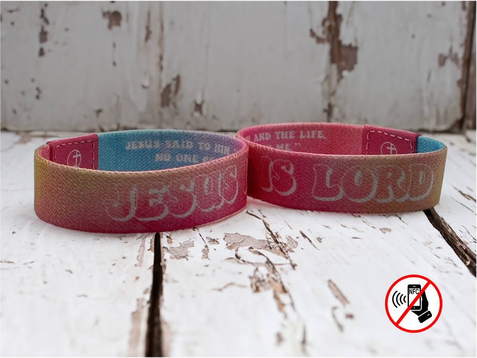 Versible® Wristbands - Happy Vibes / John 14:6