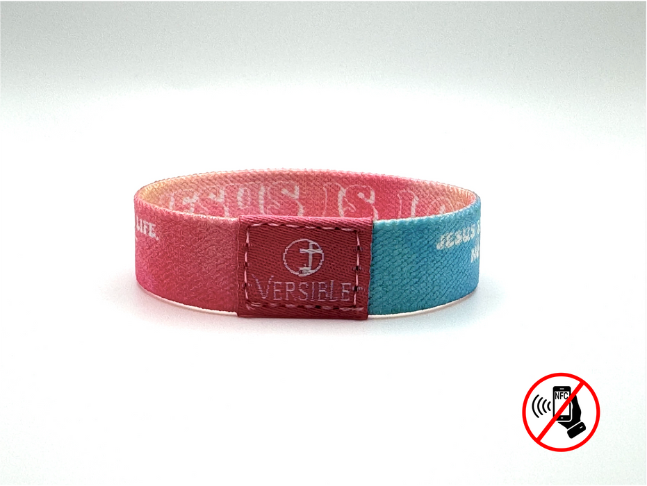 Versible® Wristbands - Happy Vibes / John 14:6