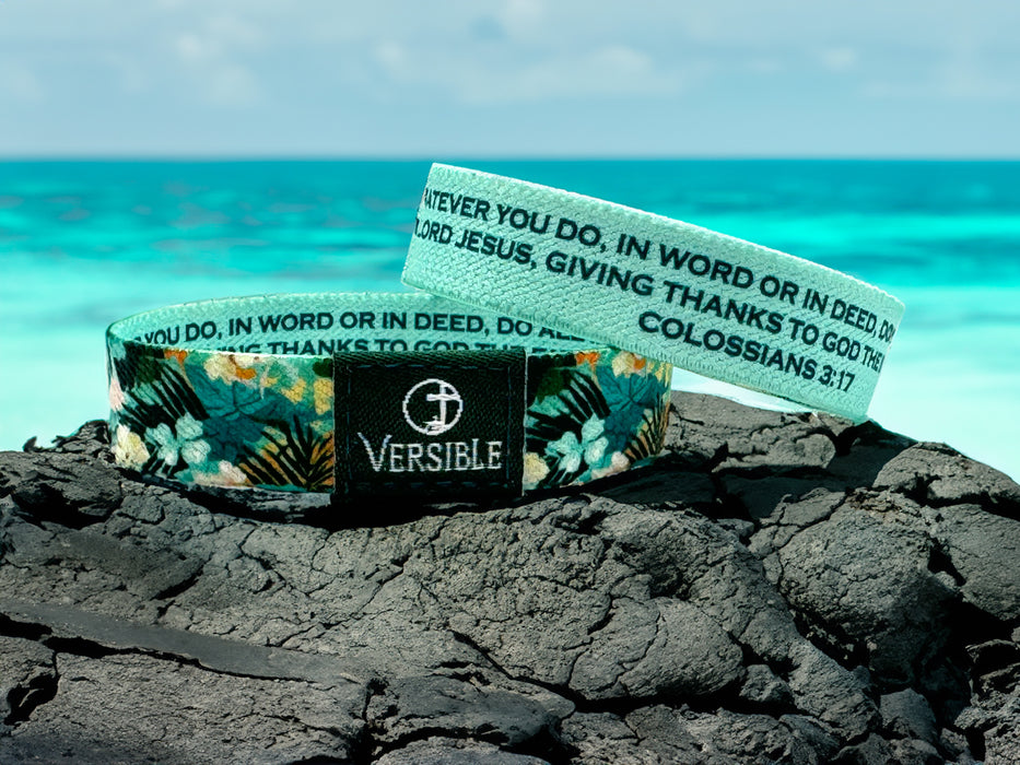 Honolulu / Colossians 3:17 Wristband