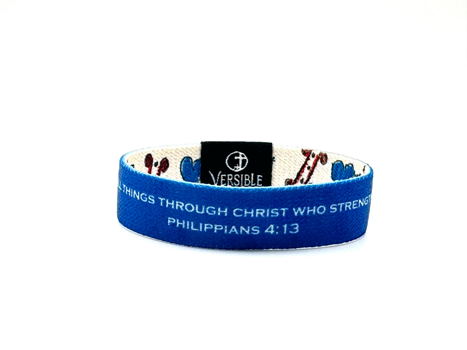 Victorious - Survivor Series / Philippians 4:13 Wristband