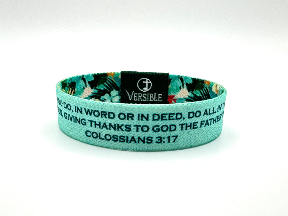 Honolulu / Colossians 3:17 Wristband