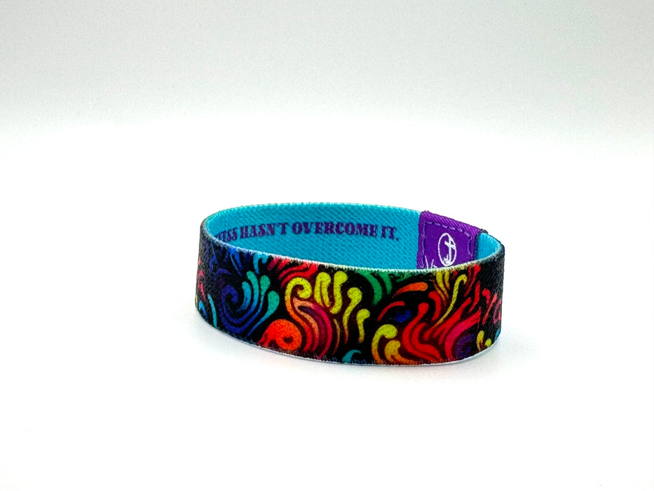 Coral Reef / John 1:5 Wristband