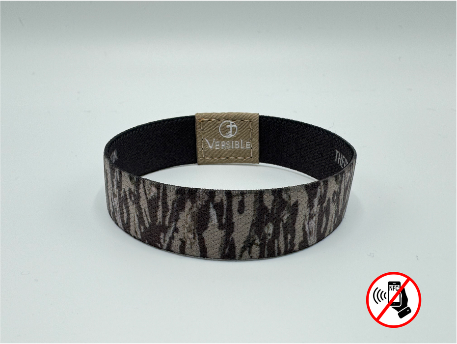 Versible® Wristbands - Tree Bark Camo / 2 Corinthians 5:17