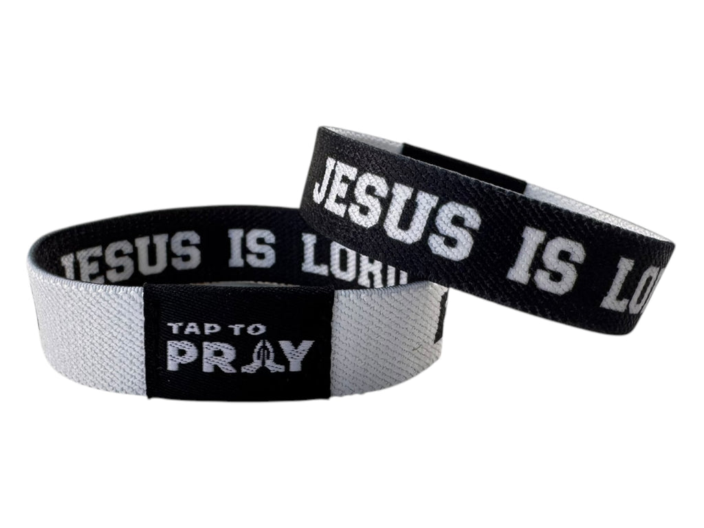 Tap To Pray™ Wristbands Medium Patchwork-Love Like Jesus main image 1