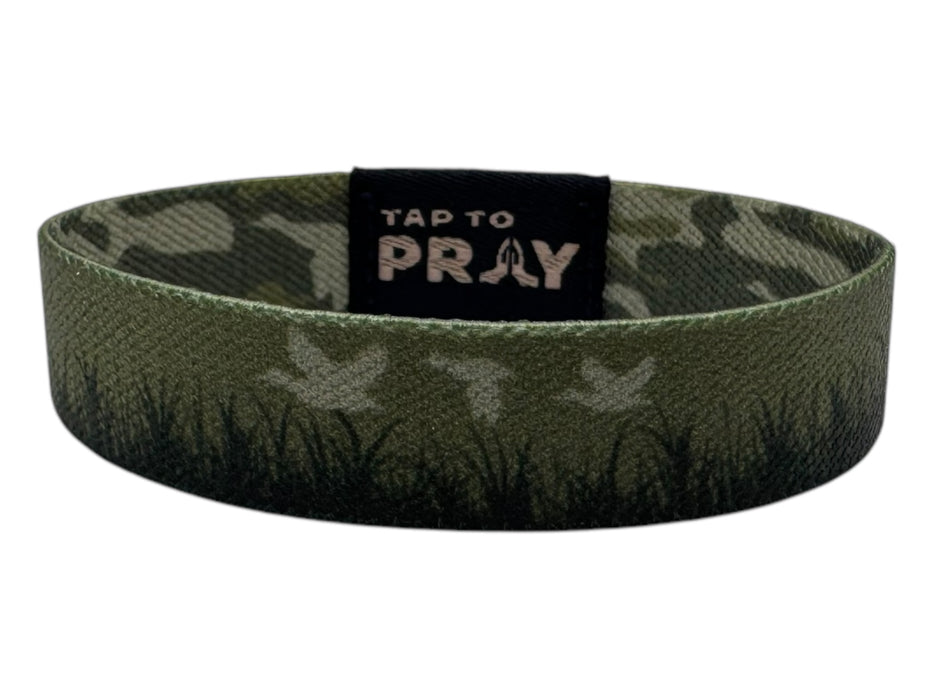 Tap To Pray™ Wristbands - Waterfowl Camo