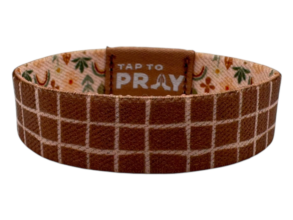 Tap To Pray™ Wristbands - Prairie &  Plaid