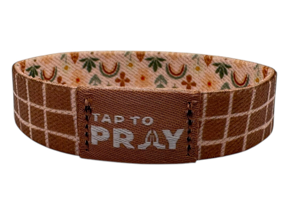 Tap To Pray™ Wristbands - Prairie &  Plaid