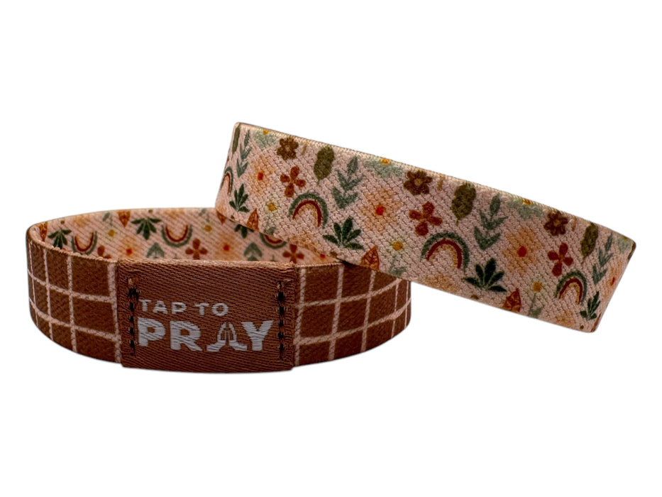 Tap To Pray™ Wristbands - Prairie &  Plaid