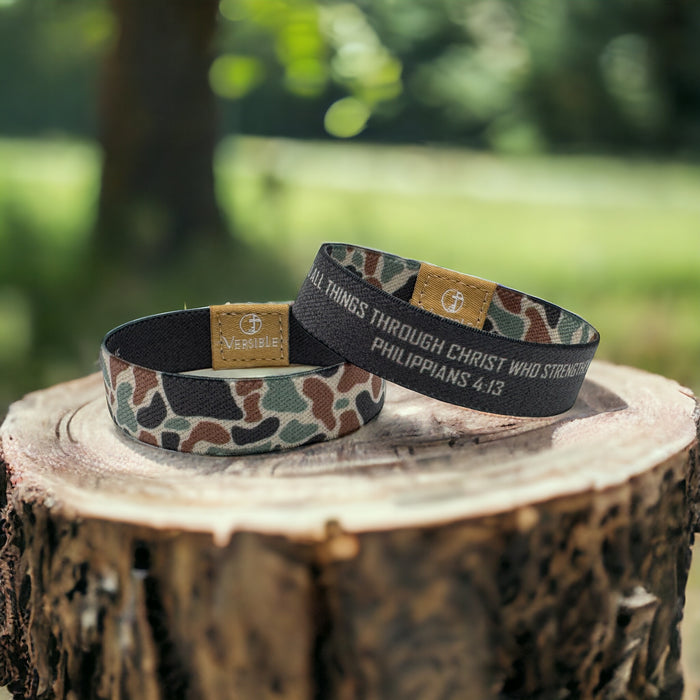 River Rock Camo Series - 6 Unique Designs / Verses in 5 Sizes