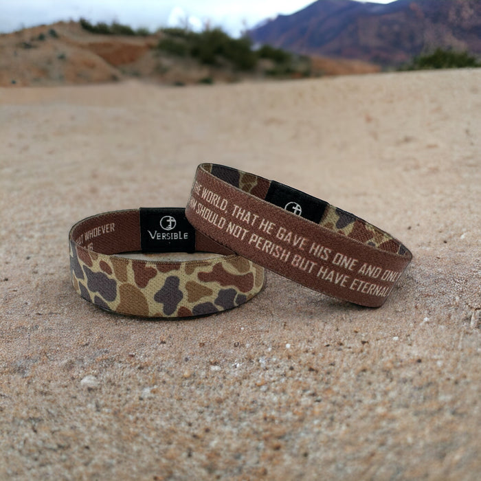 River Rock Camo Series - 6 Unique Designs / Verses in 5 Sizes