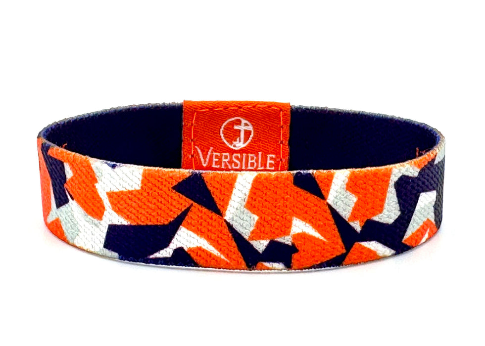 Team Camo / Philippians 4:13 Wristband