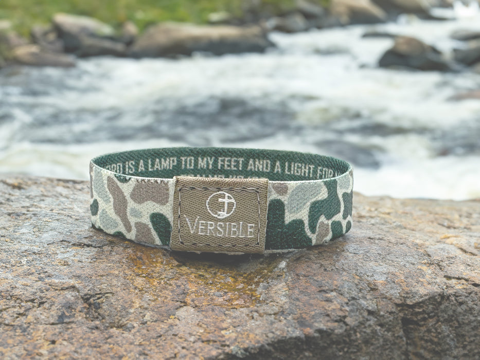 River Rock Camo Series - 6 Unique Designs / Verses in 5 Sizes