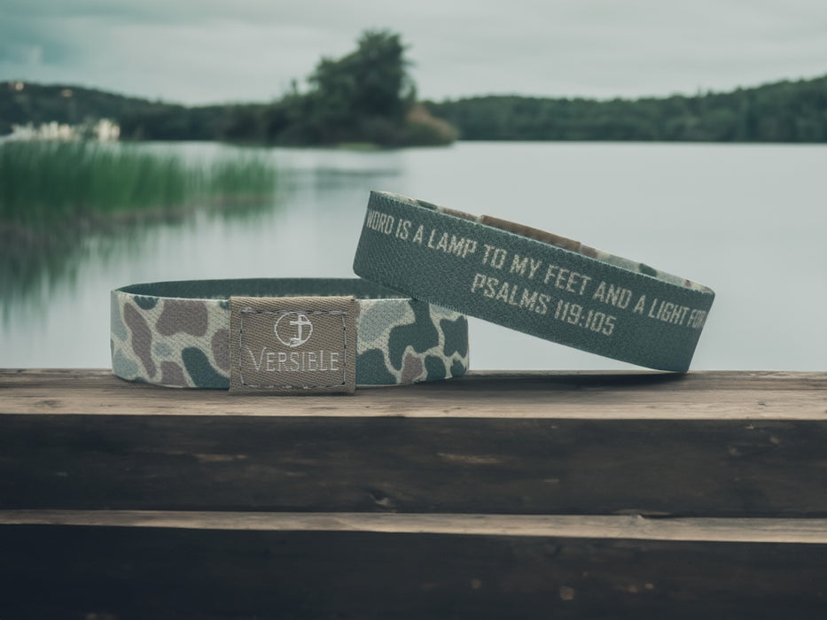 River Rock Camo Series - 6 Unique Designs / Verses in 5 Sizes