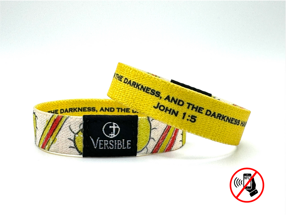 Versible® Wristbands - Shine - Survivor Series / John 1:5