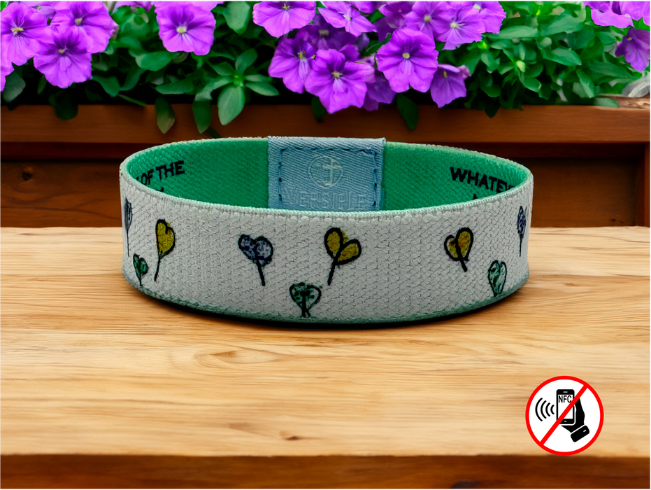 Versible® Wristbands - Love Blossoms - Survivor Series / Colossians 3:17