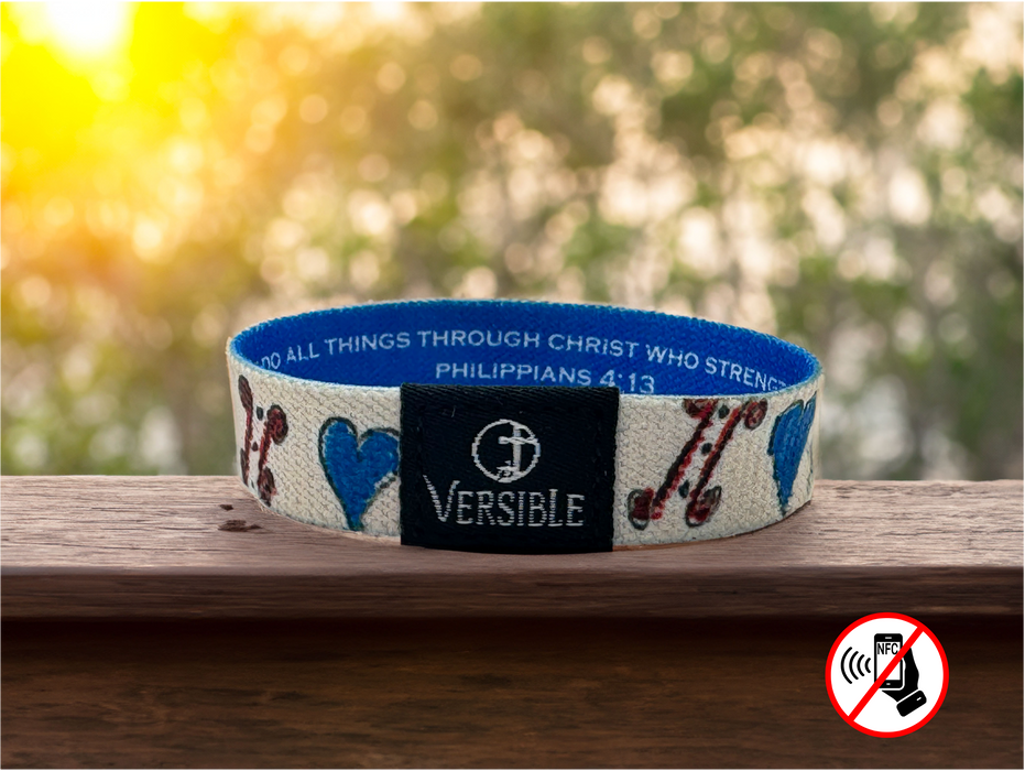 Versible® Wristbands - Victorious - Survivor Series / Philippians 4:13