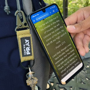 Tap To Pray® Tactical Carabiner Keychain
