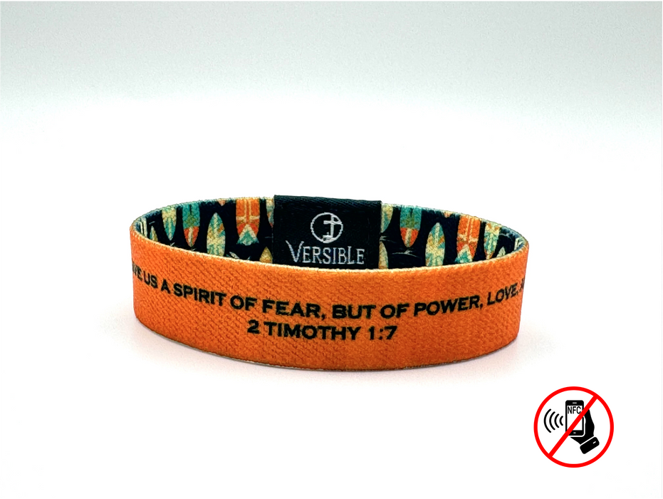 Versible® Wristbands - Surf Side / 2 Timothy 1:7
