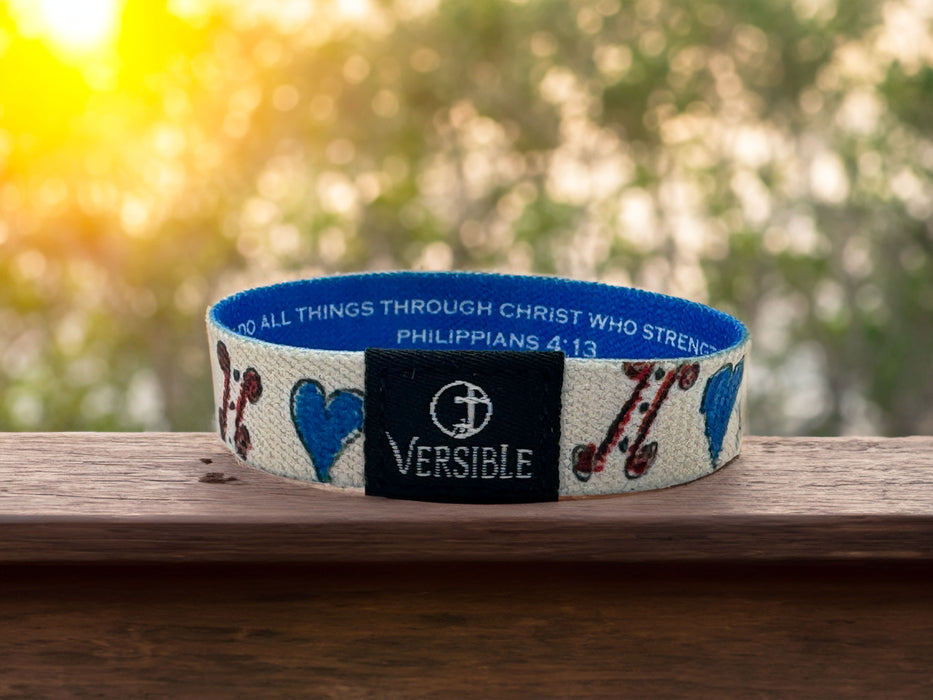 Victorious - Survivor Series / Philippians 4:13 Wristband