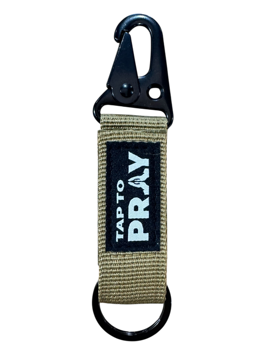 Tap To Pray™ - Tactical Carabiner Keychain