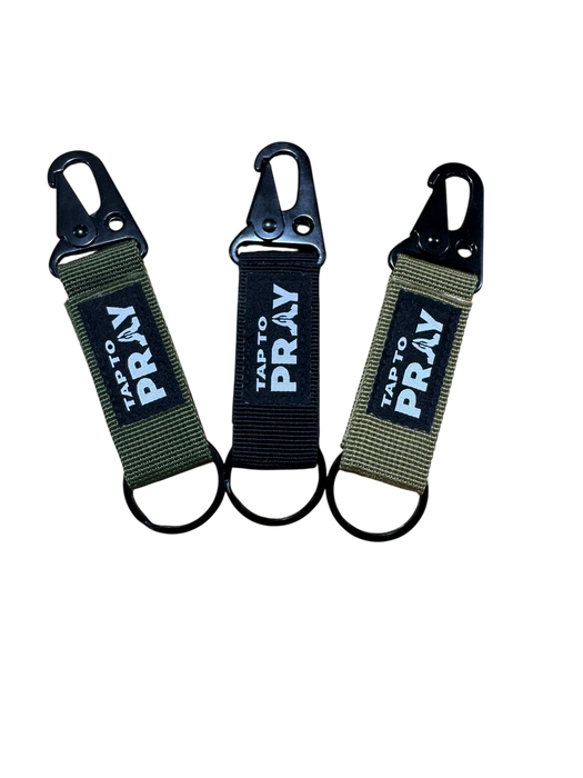 Tap To Pray™ - Tactical Carabiner Keychain
