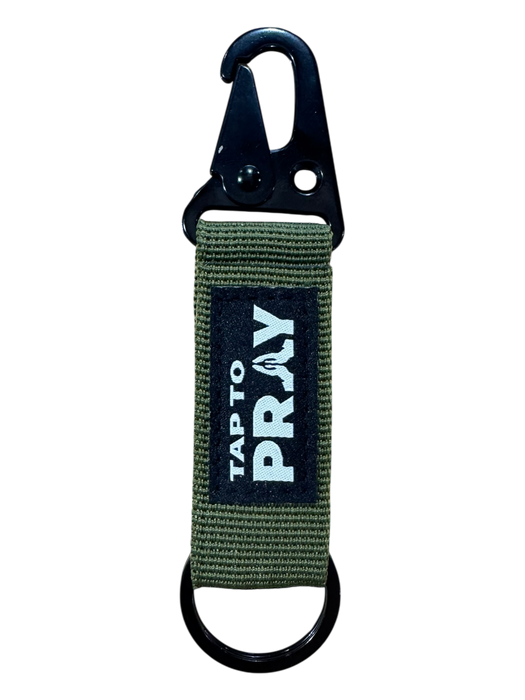 Tap To Pray™ - Tactical Carabiner Keychain