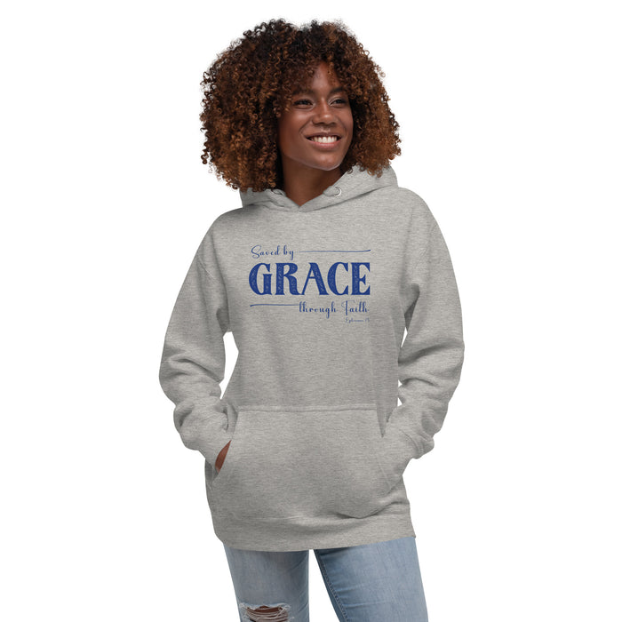 Saved by Grace / Ephesians 2:5 Unisex Hoodie