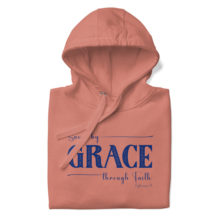 Saved by Grace / Ephesians 2:5 Unisex Hoodie