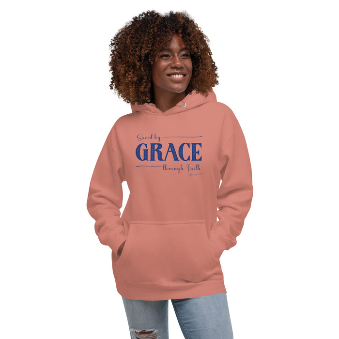 Saved by Grace / Ephesians 2:5 Unisex Hoodie