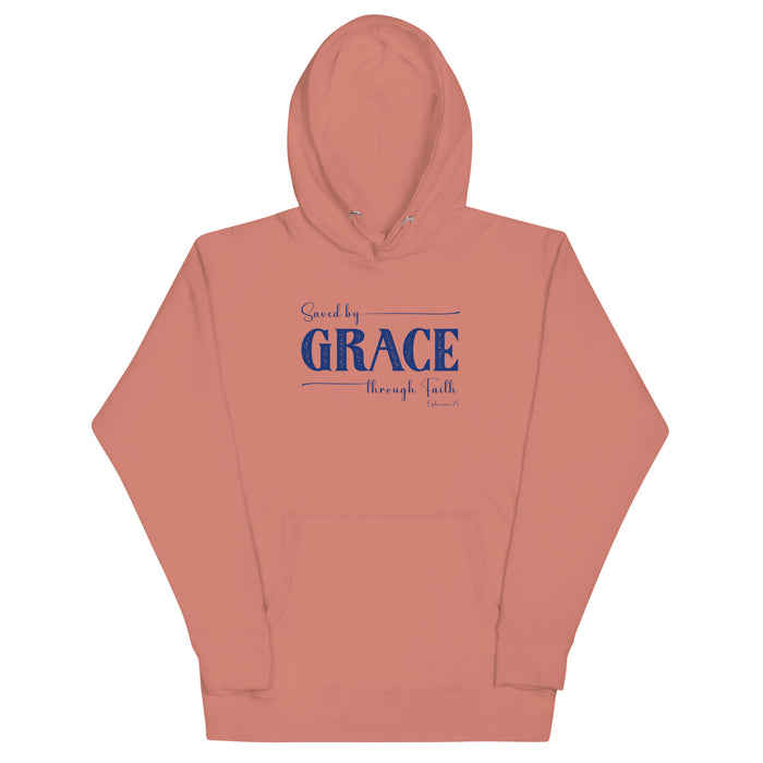 Saved by Grace / Ephesians 2:5 Unisex Hoodie