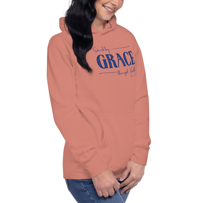 Saved by Grace / Ephesians 2:5 Unisex Hoodie