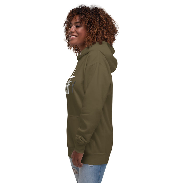 Glorify. Testify. Magnify. Unisex Hoodie