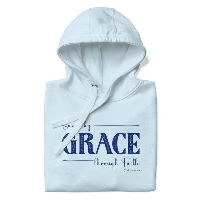 Saved by Grace / Ephesians 2:5 Unisex Hoodie