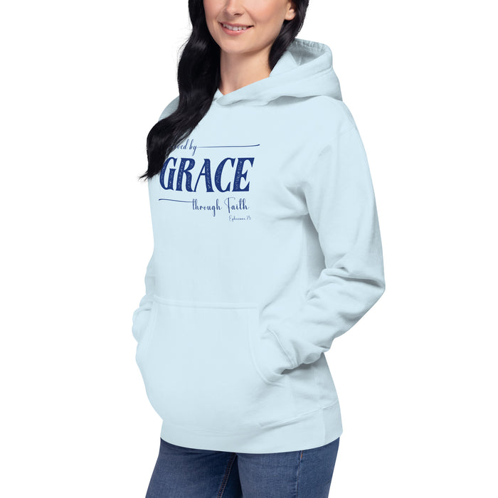 Saved by Grace / Ephesians 2:5 Unisex Hoodie