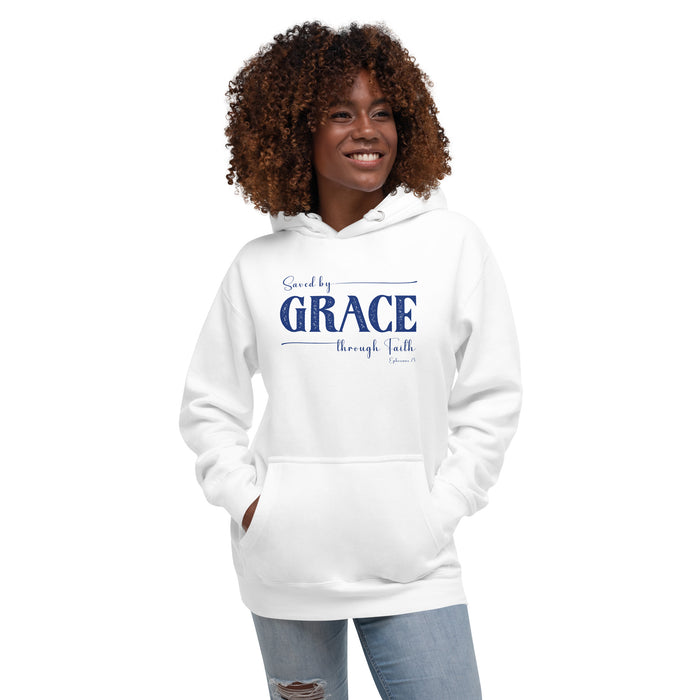 Saved by Grace / Ephesians 2:5 Unisex Hoodie