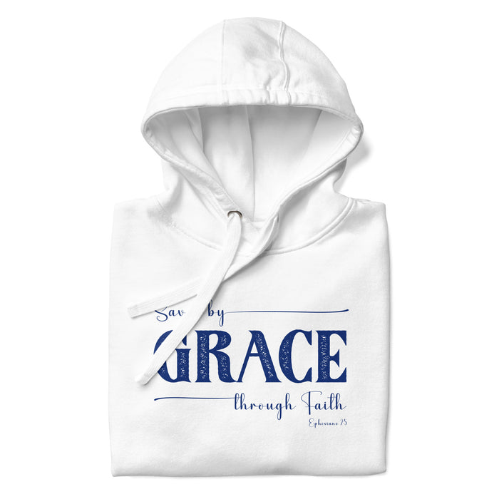 Saved by Grace / Ephesians 2:5 Unisex Hoodie