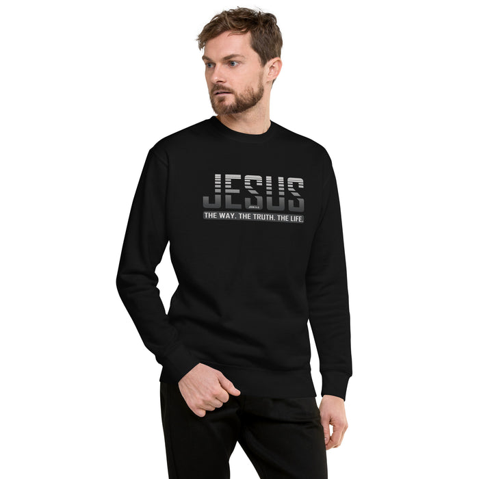 Jesus / John 14:6 Unisex Sweatshirt