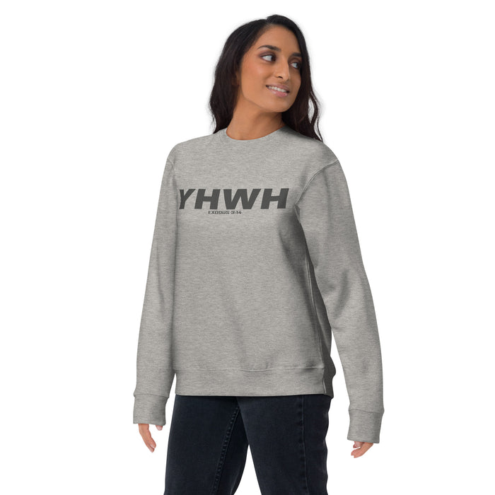 YHWH / Exodus 3:14 Premium Sweatshirt