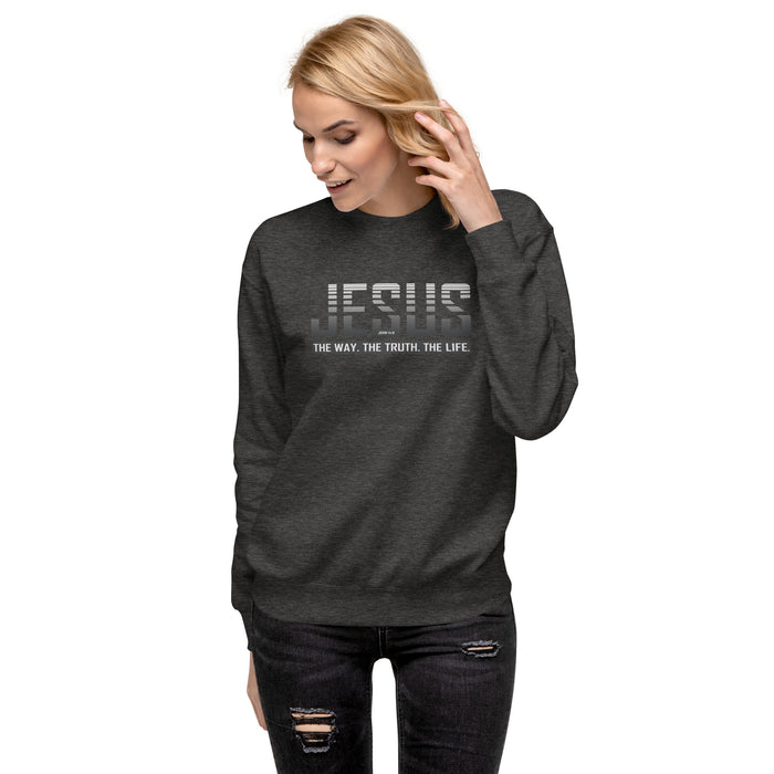 Jesus / John 14:6 Unisex Sweatshirt