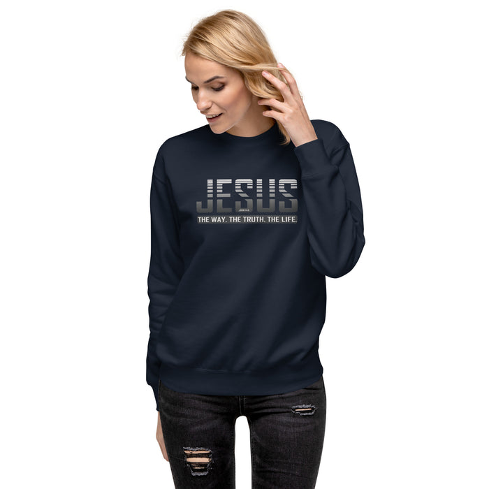 Jesus / John 14:6 Unisex Sweatshirt