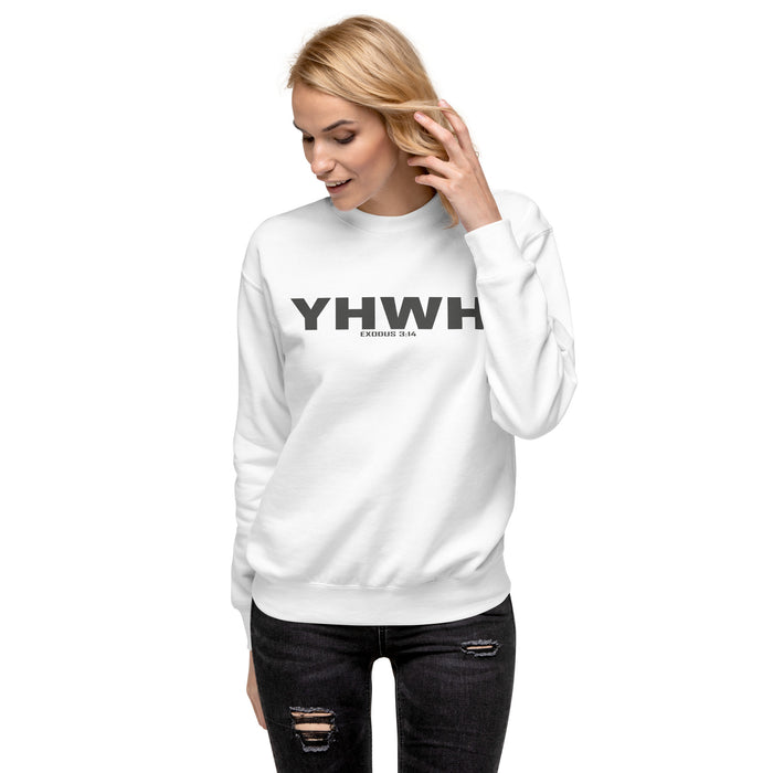 YHWH / Exodus 3:14 Premium Sweatshirt